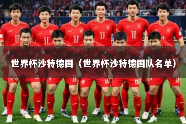 世界杯沙特德国（世界杯沙特德国队名单）