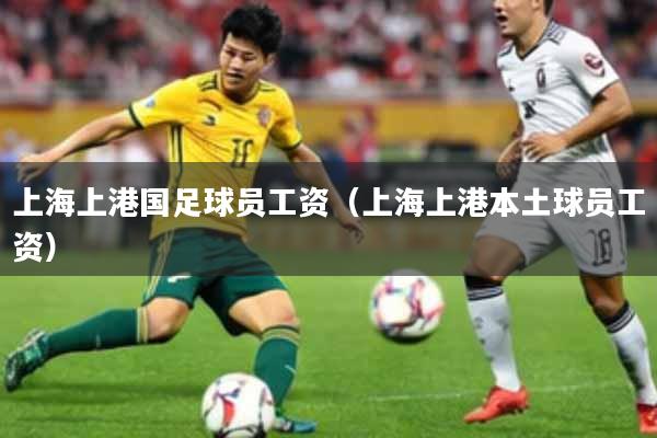 上海上港国足球员工资（上海上港本土球员工资）